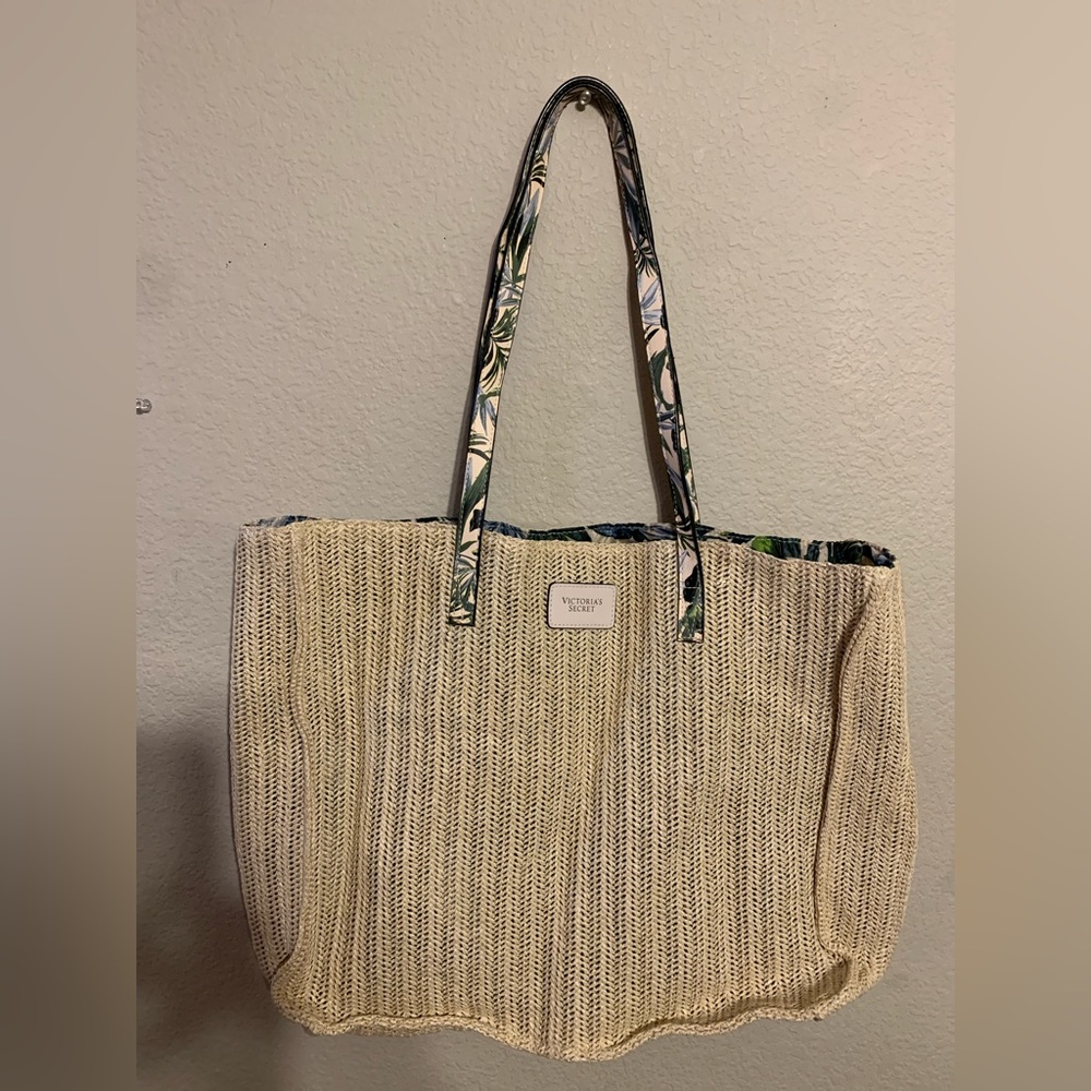 Pink beach bag